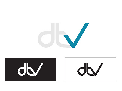 DTV - Television channel albania branding channel correct kosovo logo minimal prishtina television