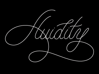 Fluidity design drawing flourish fluidity graphic design lettering letters swirly type typography