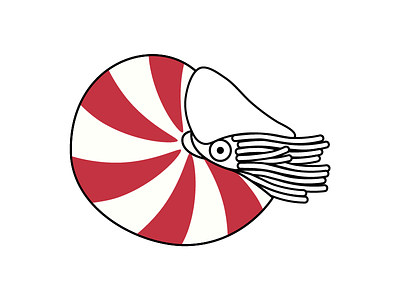 Nautilus holiday illustration