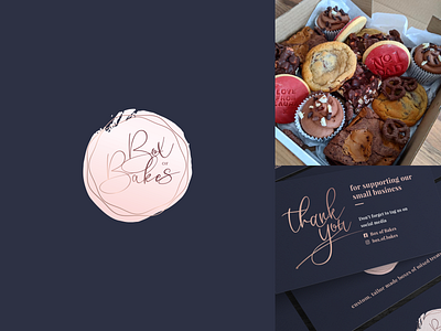 Box of Bakes Brand Identity brand brand design branding branding design design logo minimal typography vector