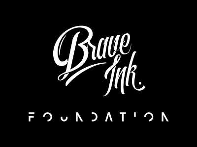 Brave Ink Foundation branding brave ink charity difference foundation limb deficiencies logo