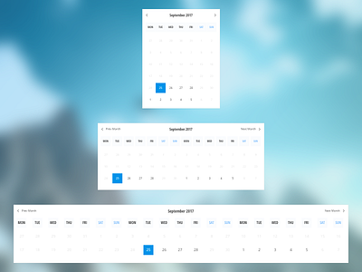 📆 Calendar / Date Picker FREEBIE