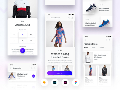 Brake UI Kit 2.0 - E-Commerce Shopping Store brake e commerce figma shop shopping sketch store ui ui kit ux xd