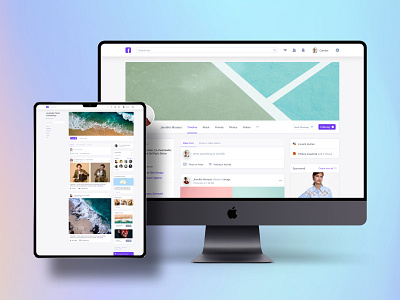 Clone UI Kit - Social network like Facebook by Panoply Store on Dribbble