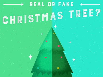 Real vs Fake Christmas Tree?