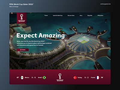 FIFA World Cup Qatar 2022™ - UI Design adobe xd app design arayüz design fifa figma football illustration landing page logo mobile app mobile ui qatar 2022 ui uiux user experience user interface ux web design world cup