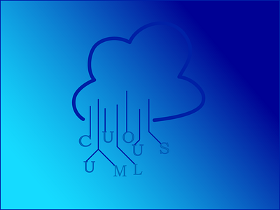 Cloud Computing Logo(Cumulous) cloud computing logo dailylogochallenge day 14 logo