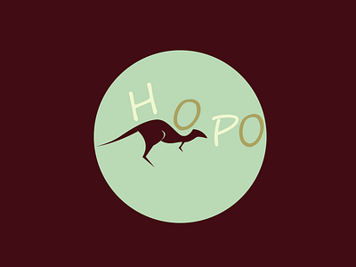 Kangaroo Logo(Hopo) dailylogo dailylogochallenge day 19 kangaroo logo logo
