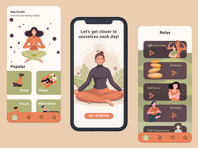 Remedy App Design app appdesign design designapps designer designerux designforlife mentalhealthapp mobileapp mobileappdesign ui uidesign uidesigner userexperience userexperiencedesign userinterface userinterfacedesign ux uxdesign uxdesigner