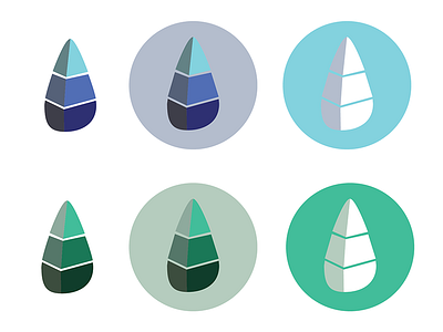 drip drop branding icons identity illustration