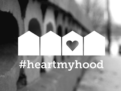 #heartmyhood branding
