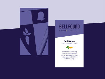 bellfound farm biz cards business cards design