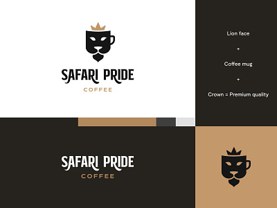 Safari Pride Coffee - Logo Idea #5