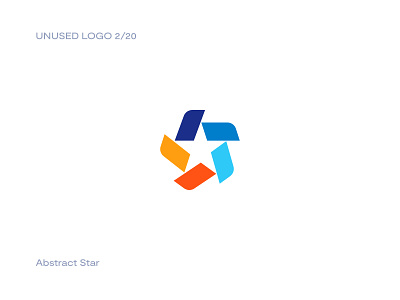 Abstract Star - Logo for Sale 1/20 abstract brand identity logo logo design modern star