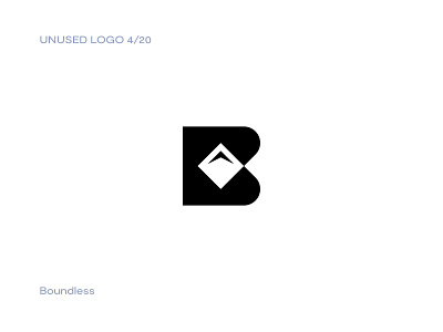 Boundless - Logo for Sale 4/20 abstract b boundless letter letter b letter b logo letter logo letters logo logo design modern mountain