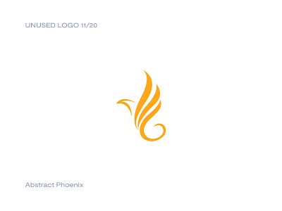 Abstract Phoenix - Logo for Sale 7/20 abstract abstract phoenix brand identity fire logo logo design modern phoenix phoenix logo