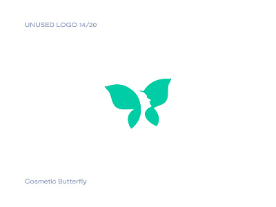 Cosmetic Butterfly - Logo for Sale 14/20 abstract butterfly cosmetic face logo logo design modern wellbeing wellness