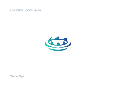 Water Spin - Logo for Sale 18/20 abstract drops logo logo design modern spin splash water water logo