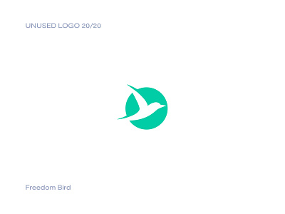 Freedom Bird - Logo for Sale 20/20 abstract bird bird logo brand identity flight fly flying logo logo design modern