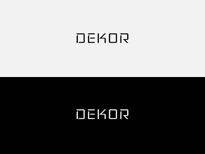 dekor - Architecture & Interior Design Logo #1 abstract architectural architecture architecture logo brand identity decor decoration design studio interior interior design interior design logo letter letters logo logo design modern