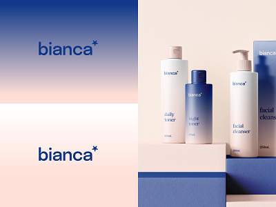 bianca skincare - Logo & Packaging brand identity cosmetics logo logo design organic packaging skincare skincare logo skincare packaging wordmark
