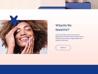 bianca skincare - Website Design abstract bianca logo logo design modern skin skincare skincare website website website design