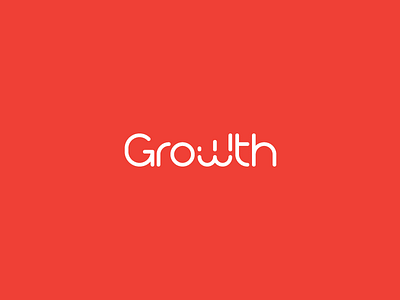 Growth growth logo rise wordmark