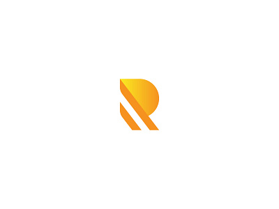 Abstract letter R