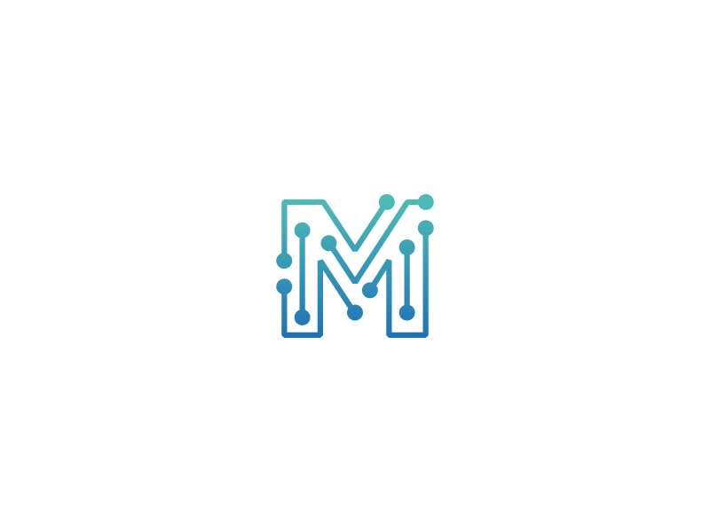 Tech Letter M by Insigniada - Branding Agency on Dribbble