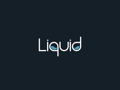 Liquid Wordmark liquid text water wordmark