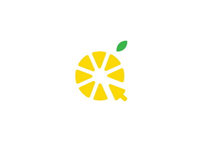 Lemon Marketing #2 abstract design lemon lemonade logo marketing yellow