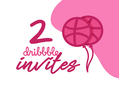 2 Dribbble Invites