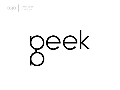 30/100 Daily Smart Logo Challenge 100 day challenge 100 day project abstract geek geek art geeks glasses letter letterform letters logo logo challenge modern wordmark