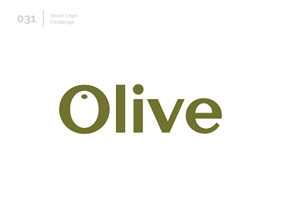 31/100 Daily Smart Logo Challenge 100 day challenge 100 day project abstract letter letterform letters logo logo challenge modern olive olive oil wordmark