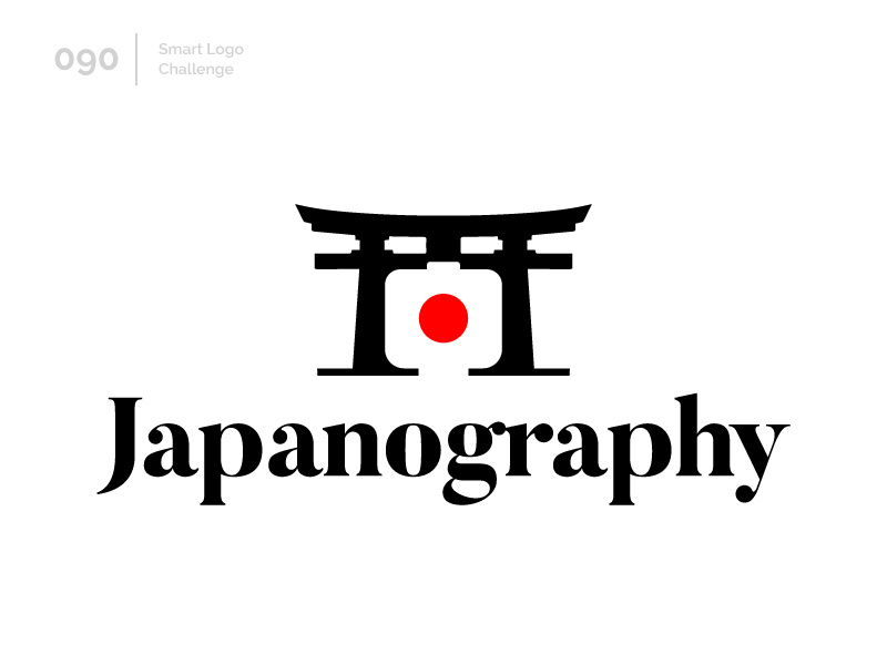 90/100 Daily Smart Logo Challenge japanese torii camera photo photography japan