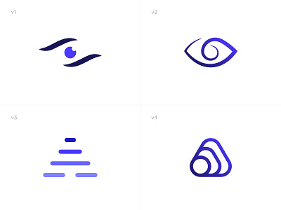 Vision Sensor Logos brand identity eye eyes logo logo design scent sensor technology view vision visual identity