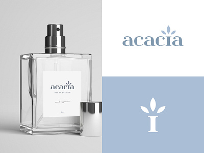 Perfume Logo Design abstract acacia brand identity elegant letter letterform logo logo design modern perfume visual identity