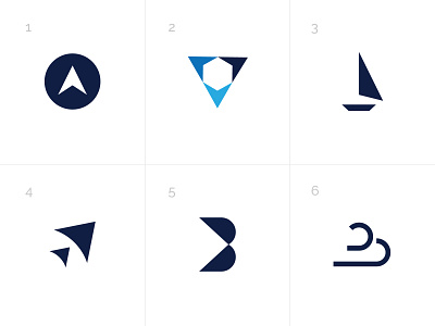 Management Consulting Logo abstract arrows beaufort brand identity cloud letter b logo logo design modern navigation progress scale transformation visual identity wind