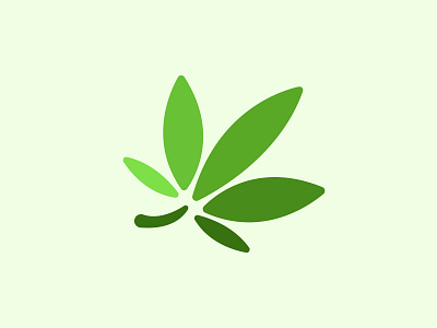 Marijuana Logo 420 abstract cbd green logo logo design marijuana modern weed