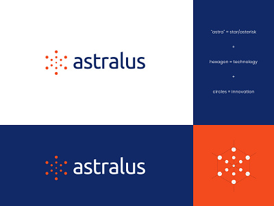 Asterisk Logo abstract asterisk astra brand identity consulting digital innovation logo modern space star tech visual identity