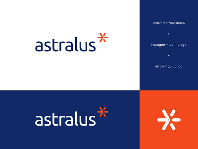 Astralus Final Logo abstract asterisk astra brand identity consulting digital innovation logo modern space star tech visual identity