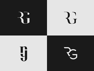 RG Monogram abstract brand identity letter letterform letters logo logo design luxury minimalist modern monogram monogram logo rg rg logo shield