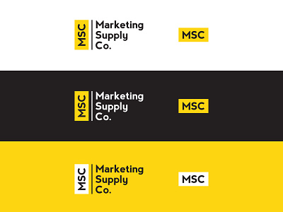 Marketing Supply Company logo agency brand identity company data ecommerce logo logo design marketing marketing logo supply yellow