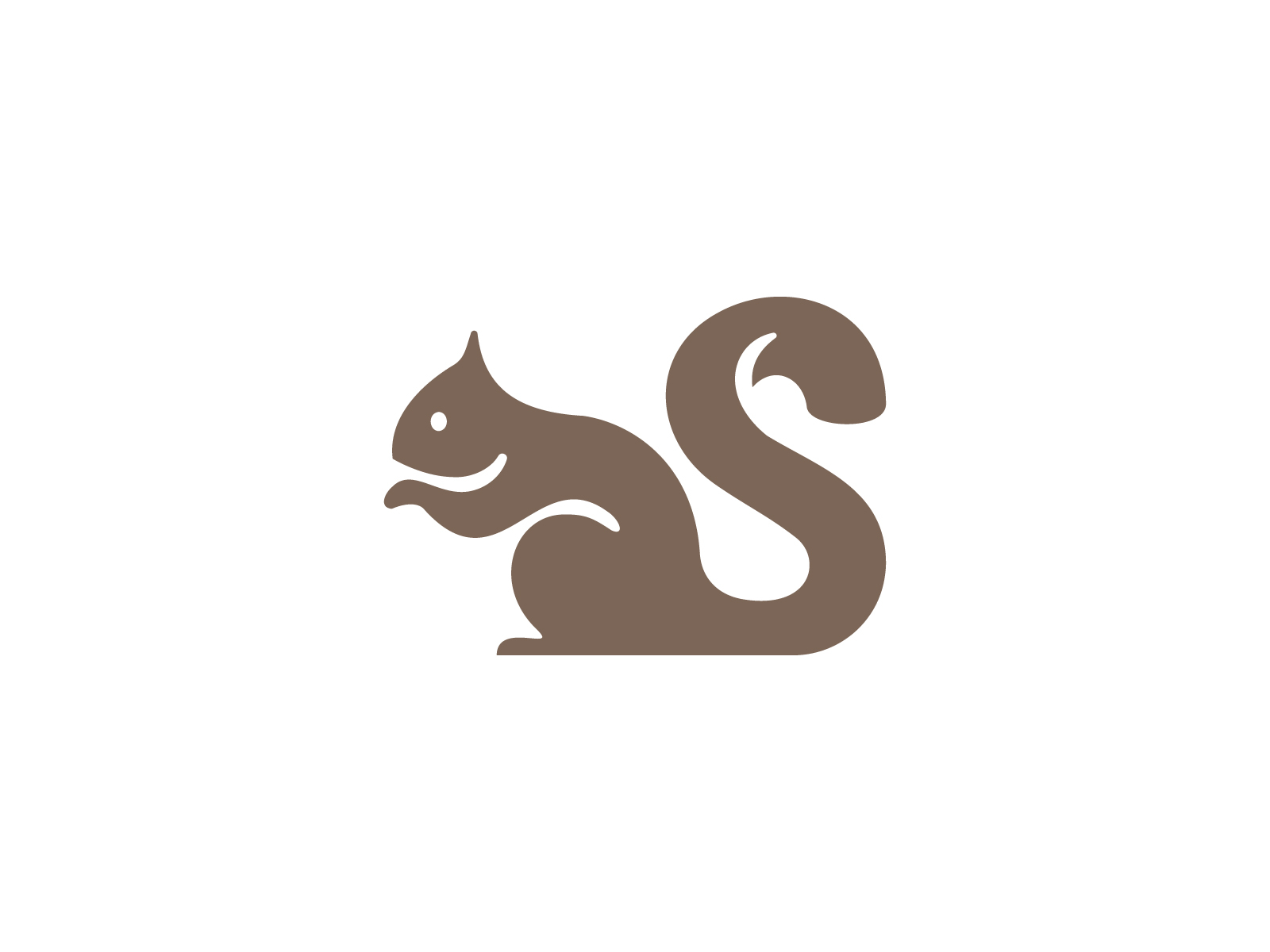 Squirrel Logo. Outline Squirrel. Template Logo Company Stock Vector by  ©Simeon.VD 107465304