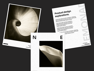 An Editorial design for a Product design Tabloid design ui