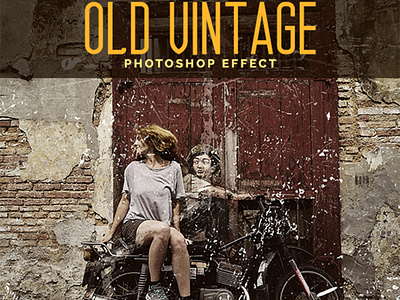 Old Vintage Photoshop Effect premium effect