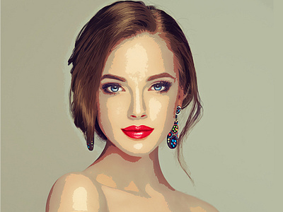 Portrait Cartoon Photoshop Action