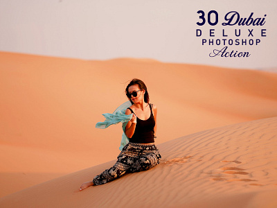 30 Dubai Deluxe Photoshop Action pro effect