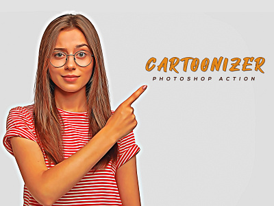 Cartoonizer Photoshop Action