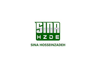 Logo Name " SINA" branding design icon illustration illustrator logo vector